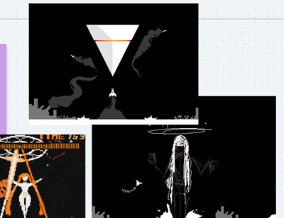 my ideas for future games. there's a zero ranger screenshot, and 2 black and white drawings ive made. one of a fighter jet launching missiles at a huge geometric pyramid enemy, and another drawing showing a sketch of a giant woman boss heehoo my ideas for future games. there's a zero ranger screenshot, and 2 black and white drawings ive made. one of a fighter jet launching missiles at a huge geometric pyramid enemy, and another drawing showing a sketch of a giant woman boss heehoo