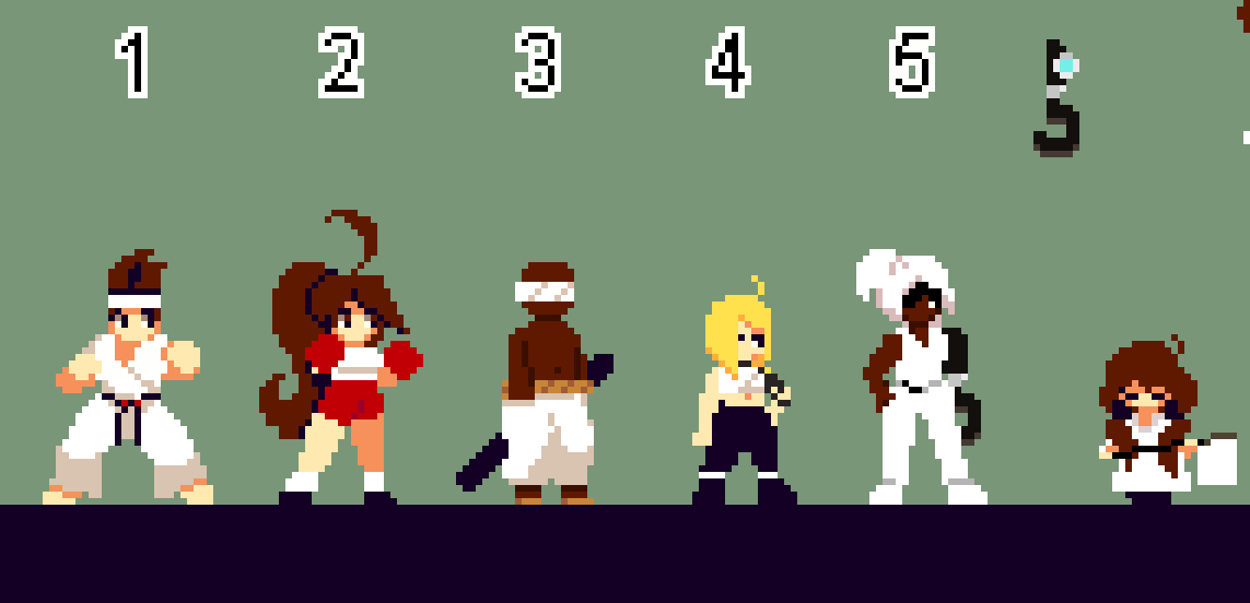 5 character concepts for my fighter