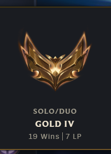 Gold rank league